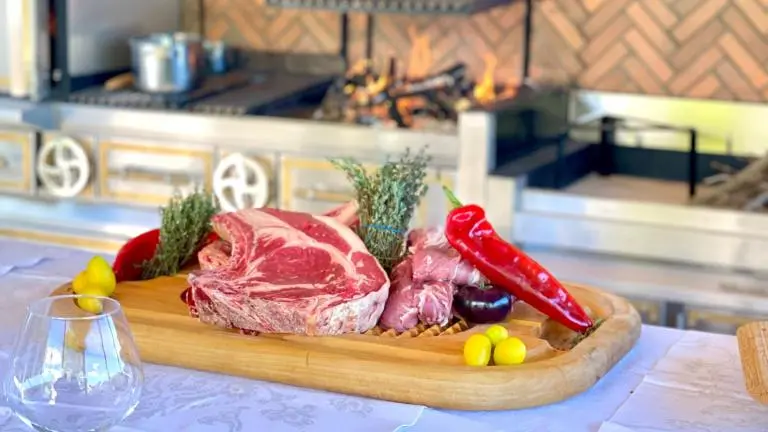 Denistars barbecue menu served in a luxury villa on the Costa Blanca