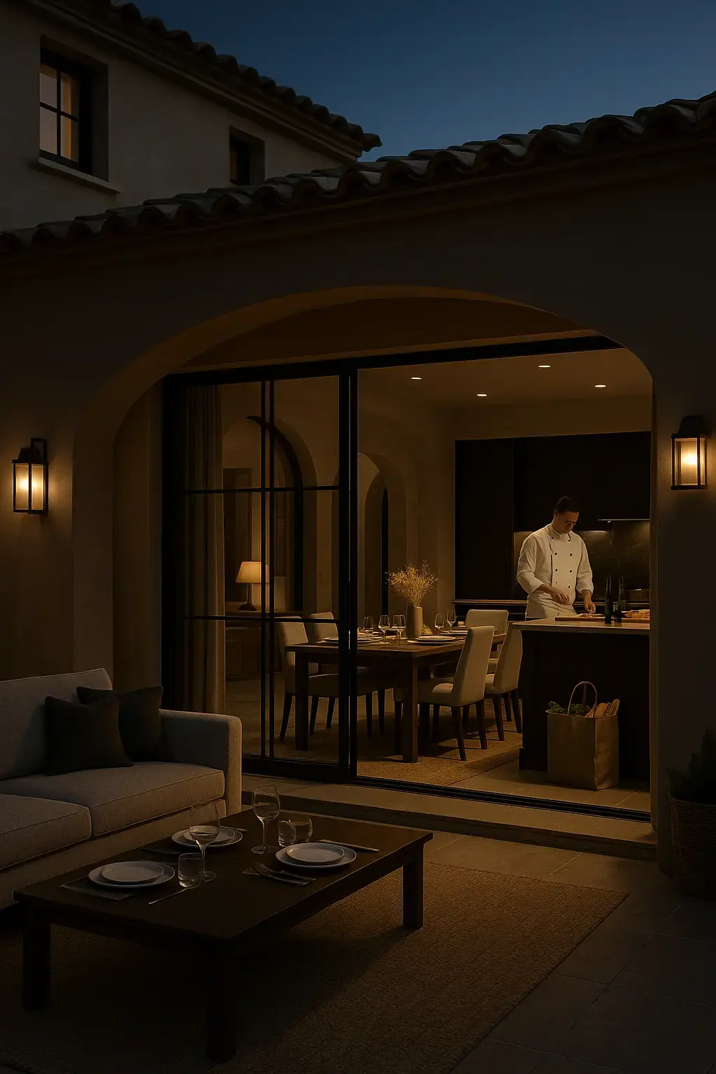 Essential Living Pack - Premium villa with private chef